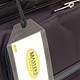 Masters Luggage Tags Plastic Self-adhesive Pre-punched with Straps Ref 6145 [Pack 10]