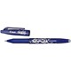 Pilot FriXion Rollerball Pen with Eraser and Rewriter 0.7mm Tip 0.4mm Line Blue Ref 224101203 [Pack 12]