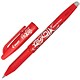 Pilot FriXion Rollerball Pen with Eraser and Rewriter 0.7mm Tip 0.4mm Line Red Ref 224101202 [Pack 12]