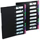 Elba Organiser File 8-Part Indexing Polypropylene A4 Black Ref 58509011