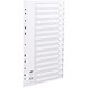 Concord White Index Polypropylene 120 Micron Europunched 1-15 A4 Ref 64301