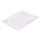 Concord White Index Polypropylene 120 Micron Europunched 1-20 A4 Ref 64401