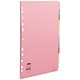 Concord Punched Pocket Subject Dividers Extra Wide 12-Part A4 Assorted Ref 71799