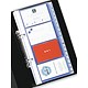 Rexel Refill Pockets for Business Card Book Professional Ring Binder Ref 2101192 [Pack 10]