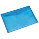 Rexel Carry Folder Polypropylene A3 Translucent Blue Ref 16131 [Pack 5]