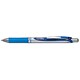 Pentel Energel Xm Gel Pen Retractable 0.7mm Tip 0.35mm Line Blue Ref BL77-C [Pack 12]