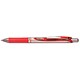 Pentel Energel Xm Gel Pen Retractable 0.7mm Tip 0.35mm Line Red Ref BL77-B [Pack 12]