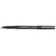 5 Star Office Rollerball Pen Fine 0.5mm Tip 0.3mm Line Black [Pack 12]