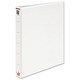 5 Star Office Presentation Ring Binder PVC 4 D-Ring 25mm Size A4 White [Pack 5]