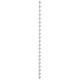 5 Star Binding Combs Plastic 21 Ring 75 Sheets A4 10mm White [Pack 100]