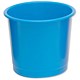 5 Star Office Waste Bin Polypropylene 14 Litres D254xH304mm Blue