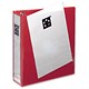 5 Star Office Presentation Ring Binder PVC 4 D-Ring 50mm Size A4 Red [Pack 5]