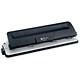 Rexel 410 Punch 4-Hole Metal with Plastic Base Capacity 16x 80gsm Black and Grey Ref 20121184
