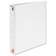 5 Star Office Presentation Ring Binder PVC 4 D-Ring 38mm Size A4 White [Pack 5]