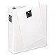 5 Star Office Presentation Ring Binder PVC 4 D-Ring 65mm Size A4 White [Pack 5]