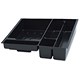 Bisley Insert Tray 1F3 Plastic for Storage Cabinet 5 Sections H83mm Black Ref PIT522P1