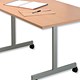 Sonix Table Folding-top Mobile Rectangular 25mm Top W1600xD800xH735mm Beech