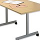 Sonix Table Folding-top Mobile Rectangular 25mm Top W1600xD800xH735mm Oak
