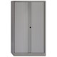 Bisley Tambour Cupboard Steel Side-opening W1000xD470xH1651mm Grey Ref AST65W-73