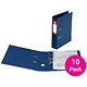 5 Star Premier Lever Arch File PVC Spine 70mm A4 Blue [Pack 10]