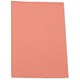5 Star Premier Square Cut Folder Recycled Pre-punched 180gsm Foolscap Pink [Pack 100]