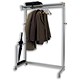 Alba Garment Coat Rack Wheeled W1200xD600xH1800mm Ref PMLUXWL