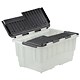 Strata Storage Box Duracrate Crate Plastic 40 Litre W570xH390xH290mm Clear-Silver Ref HW390SVR