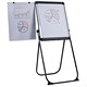 Nobo Executive Scirocco Flipchart Swivel Easel with Extending Display Arms H100-1750mm Ref 33033688