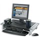 Fellowes Office Suites Monitor Riser Large Height-adjustable with Storage Tray Capacity 36kg Ref 80310