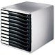 Leitz Form Set Filing Unit with 10 Drawers A4 W291x352x291mm Black and Grey Ref 5281-95