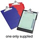 Rapesco Clipboard PVC-finish Heavy-duty A4 Red Ref 0490
