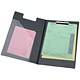 Rapesco Clipboard Executive Fold-over PVC-finish with Pocket A4 Black Ref CD1L00B2