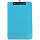 Rapesco Clipboard Polypropylene Shatterproof Frosted Purple or Green or Clear Ref SHPPCBAS