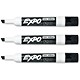 PaperMate Expo Whiteboard Marker Low Odour Chisel Tip 2.0-5.0mm Line Black Ref S0743920 [Pack 12]