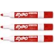 PaperMate Expo Whiteboard Marker Low Odour Bullet Tip 2.0mm Line Red Ref S0743890 [Pack 12]