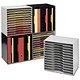 CEP CubiCep Document Rack Stackable 12 Compartments Adjustable Dividers W353xD250xH353mm Black Ref 155-12