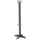 Acorn Retro Hat and Coat Stand with Umbrella Ring and Grey Hooks H1524mm Graphite Ref 355143