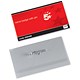 5 Star Office Name Badges Landscape with Pin 54x90mm [Pack 50]