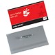 5 Star Office Name Badges Landscape with Pin 40x75mm [Pack 100]