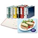 Leitz Lever Arch File Plastic 80mm Foolscap Black Ref 1110-00-95 [Pack 10 and Meal Voucher] Jul-Sep 2008
