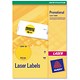Avery Promotional Labels Laser Circular 12 per Sheet Dia.63.5mm Fluorescent Yellow Ref L7670-25 [Pack 30]