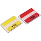 Post it Index Strong 44 per Pack 50mm Red and Yellow Ref 686-2RY [Pack 44]