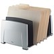 Fellowes Office Suite Document File Sorter includes 7 Sorter Slots Black and Grey Ref 8031801
