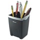 Fellowes Office Suite Pencil Cup Pot Black and Grey Ref 8031301