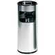Smead Ashtray Waste Bin with 1.5 Kilos of Silver Sand 17 Litre Silver Ref A29262618