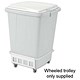 Smead Trolley for 1 x 90 Litre Bin White Ref S11668000