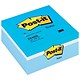 Post it Note Cube Pad of 450 Sheets 76x76mm Pastel Blue Ref 2028B
