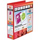 Emgee Presentation Ring Binder PVC 4 D-Ring 50mm Capacity A4 Red Ref 560331 [Pack 4]