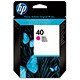 Hewlett Packard [HP] No.40 Inkjet Cartridge 42ml Magenta for Deskjet 1200C 1600C Ref 51640ME
