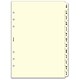 Filofax Refill Insert A-Z Index A5 Cream Ref 341664